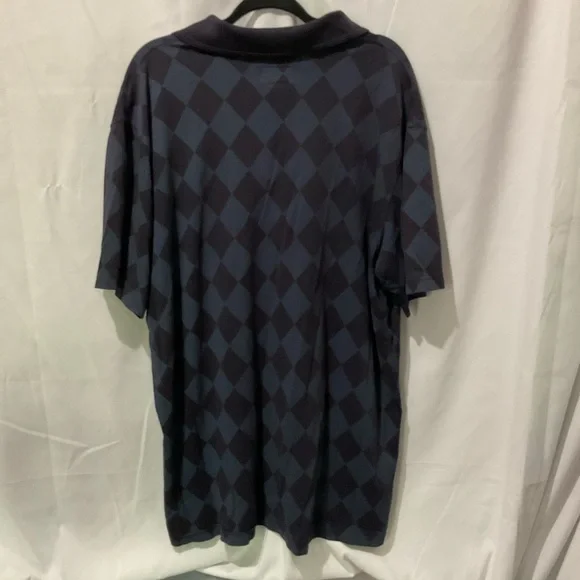 Foundry Supply Co Mens Big & Tall Quick Dry Polo Short Sleeve Size 2XL Navy - Picture 7 of 10